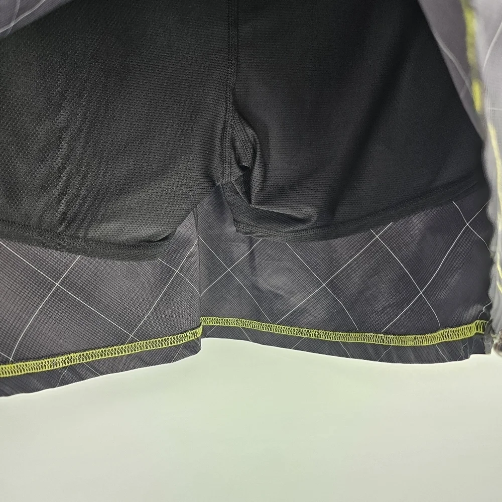 Athleta Women’s 12 Tulum Grey Plaid Active Quixk Dry Skort Style 214970 New